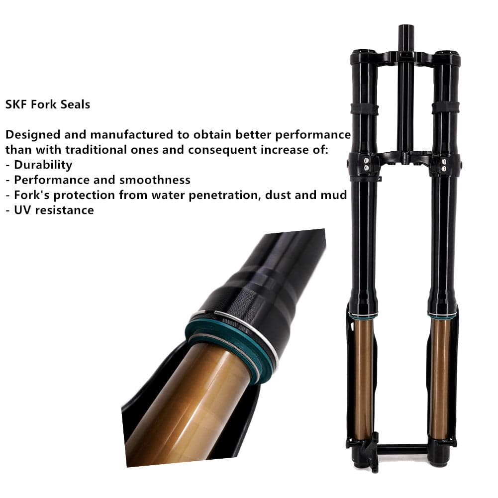 KKE 37MM Aluminum Front Fork Suspension Kit Fit SURRON Light Bee, E-Ride Pro-SS, Talaria Sting MX3/MX4/R Thumbnail 12