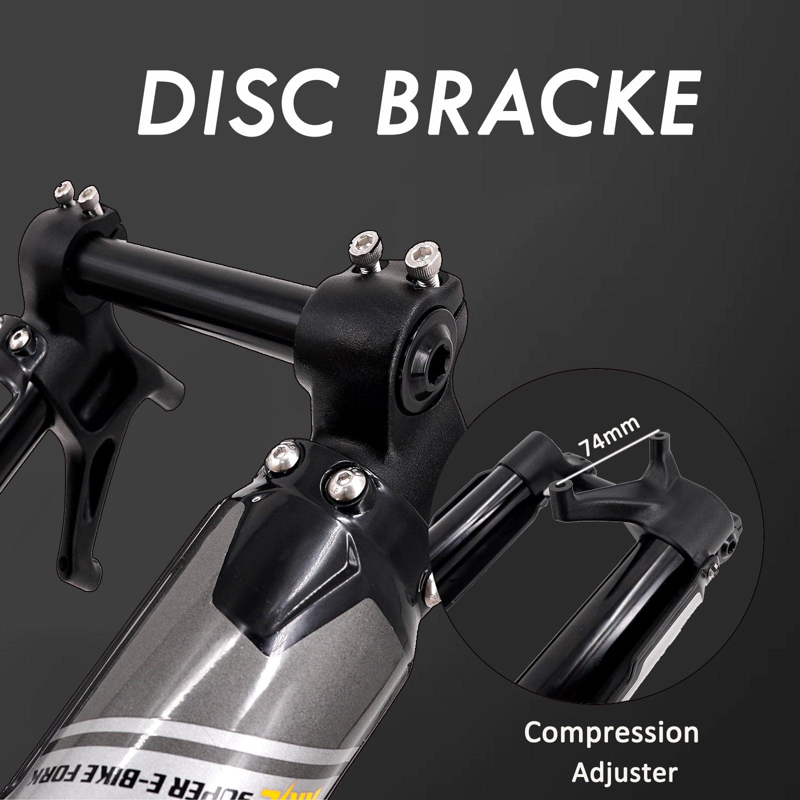 KKE Front Fork Suspension Fit SURRON Light Bee, E-Ride Pro-SS, & more... Thumbnail 5
