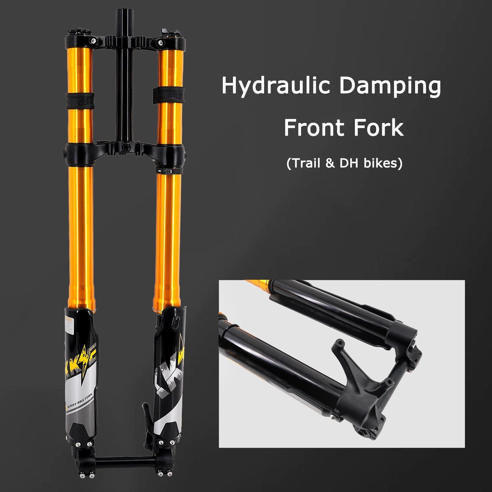 KKE Front Fork Suspension Fit SURRON Light Bee, E-Ride Pro-SS, & more... Thumbnail 3
