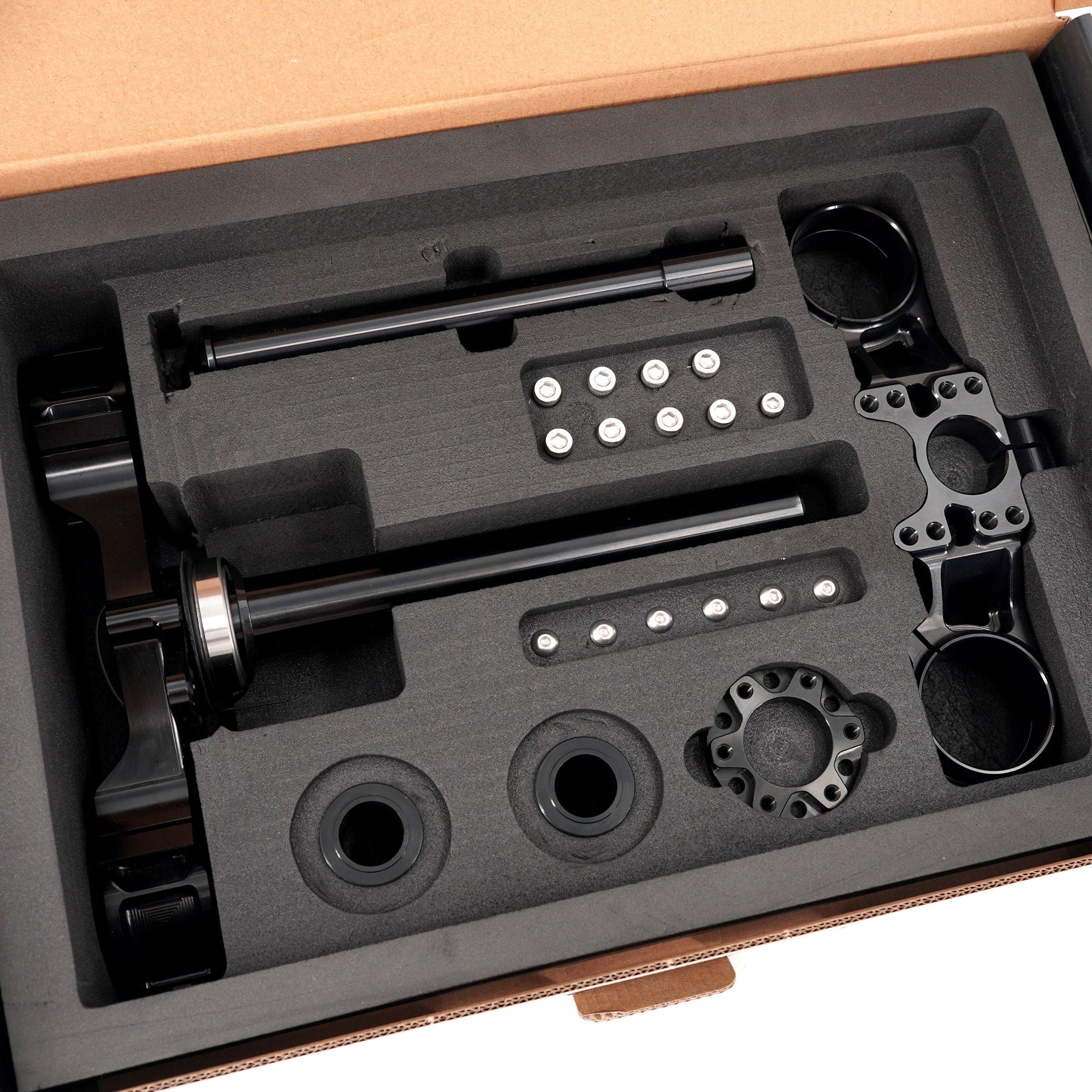 KKE Widen Drop Crown Triple Tree Clamp Kit | SurRon Light Bee & KKE 35mm Forks Thumbnail 3