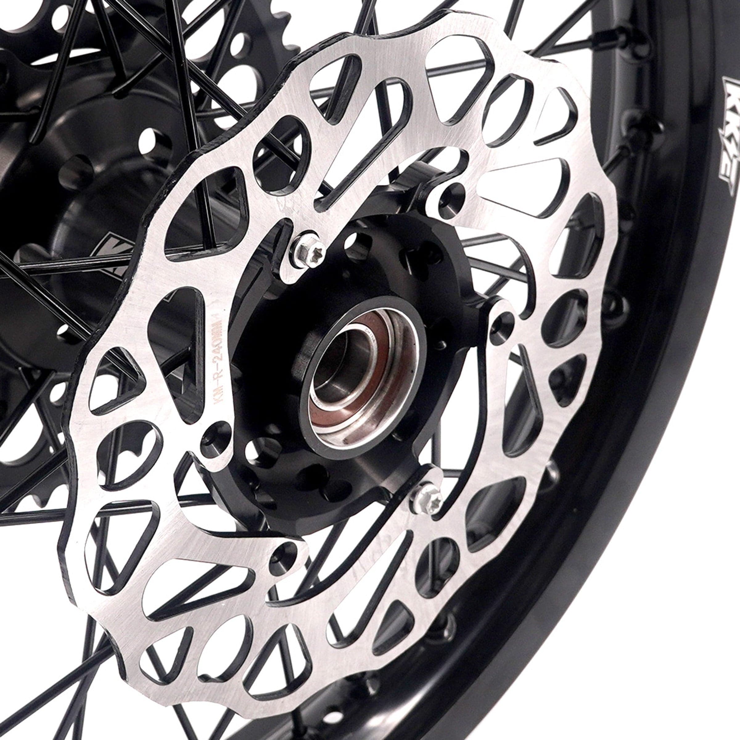 Enduro 21/18 CNC Alloy Wheel Set | By KKE Racing | For Stark Varg & Altis Omega Electric Dirtbikes Thumbnail 16