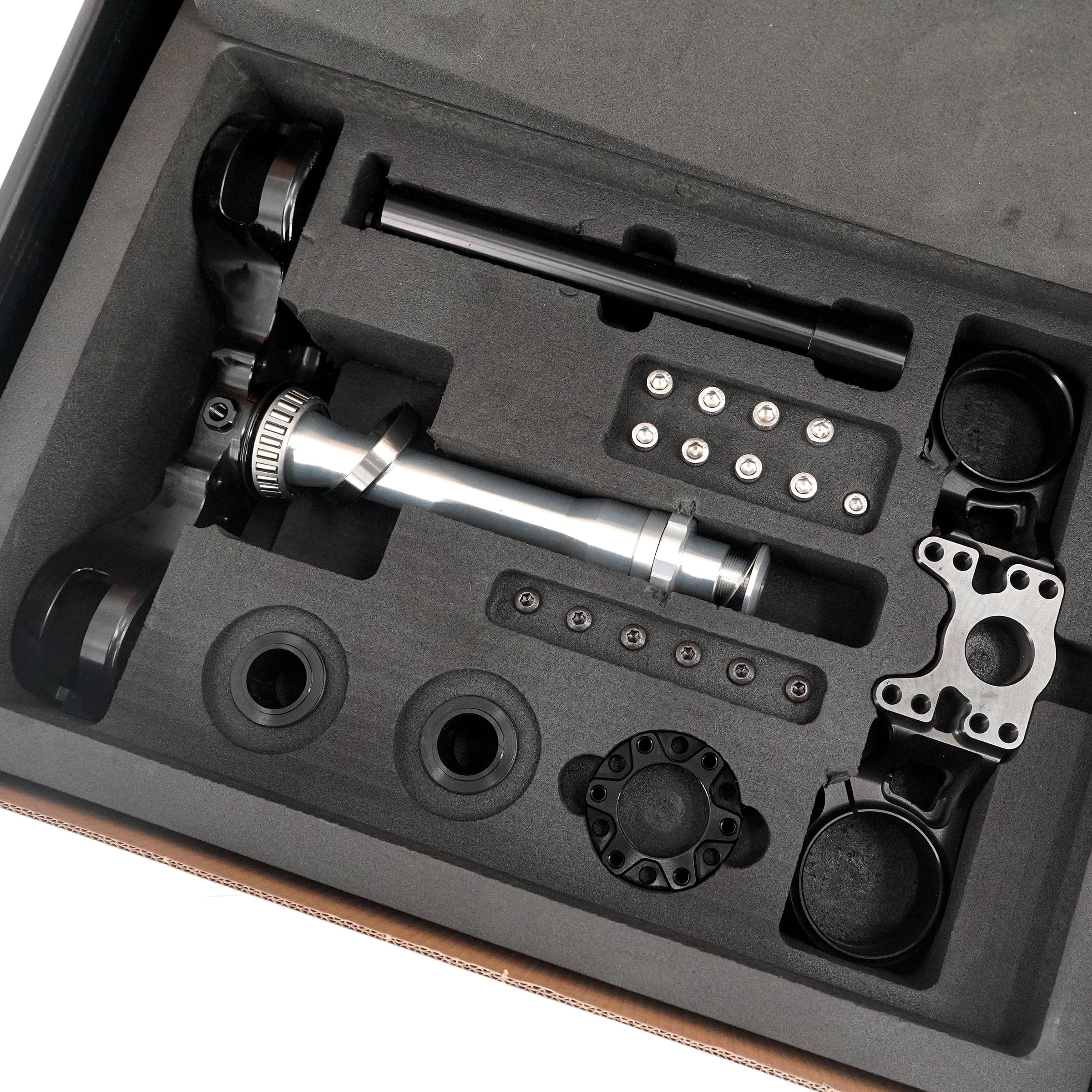 KKE Widened Drop Crown Triple Clamps | Most 37mm & 38mm Forks Thumbnail 2