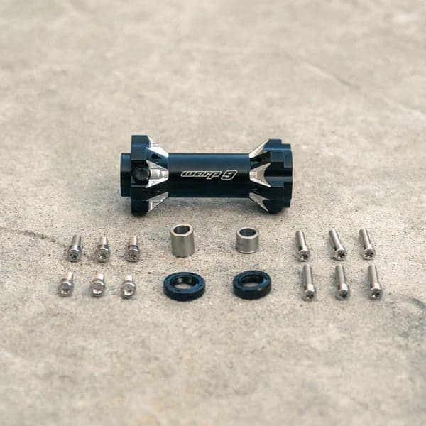 High-Performance Belt Kit | EBG Carbon Belt, Billet Pulley, Warp 9 Jackshaft | for Emoto Thumbnail 2