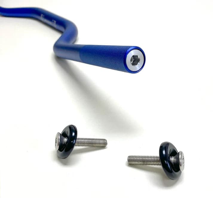 Warp 9 Ultra strength Tapped Handle bar & shim kit For your Emoto Thumbnail 6