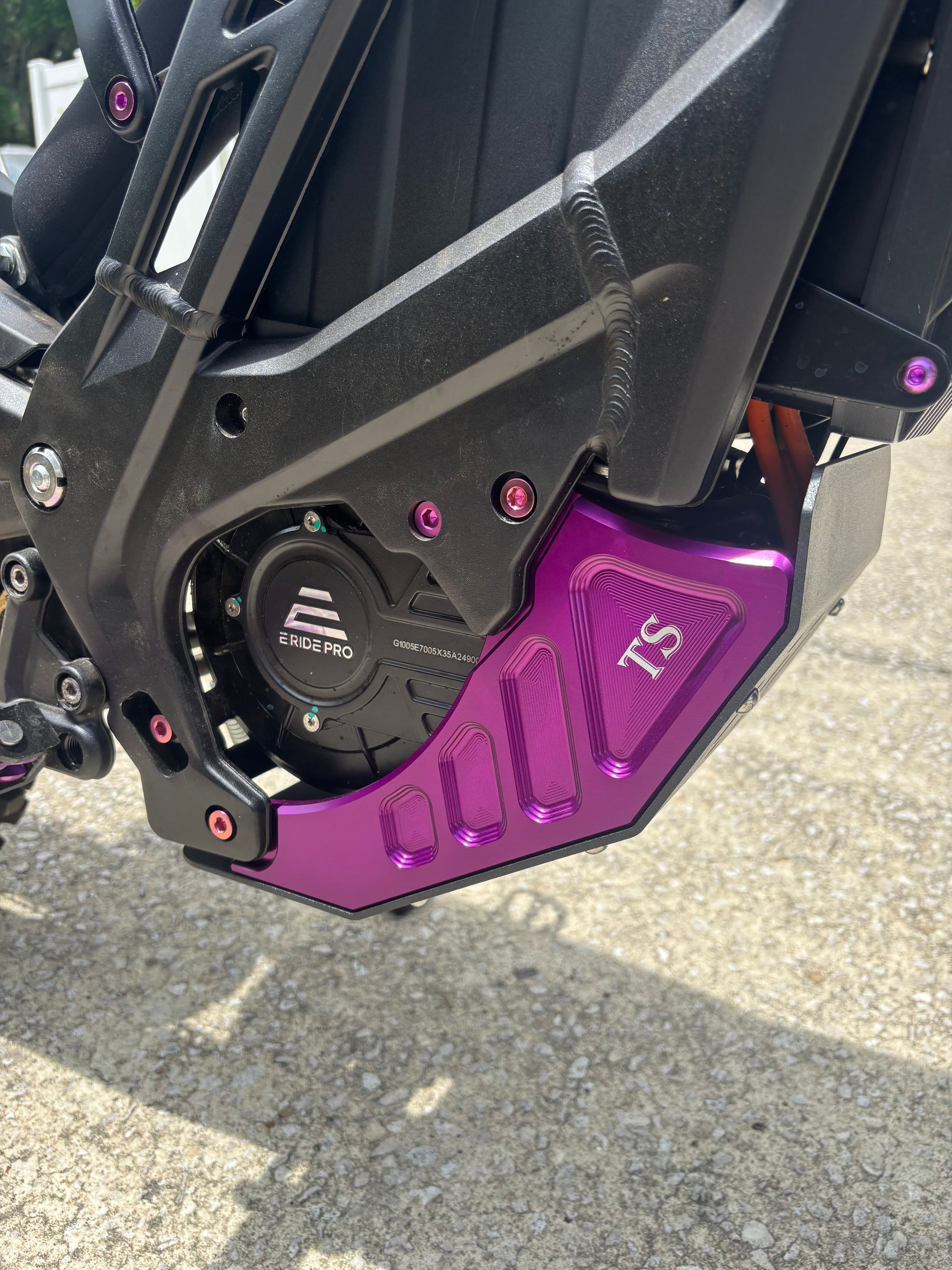 Premium Aluminum Bash Plate for E-Ride Pro SS 2.0 Thumbnail 10