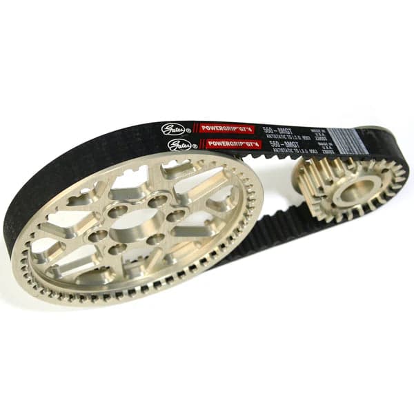 High-Performance Belt Kit | EBG Carbon Belt, Billet Pulley, Warp 9 Jackshaft | for Emoto Thumbnail 4