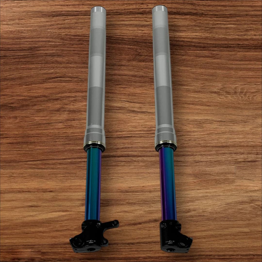 ETM RTR “Oil Slick” Forks | By Electro & Company