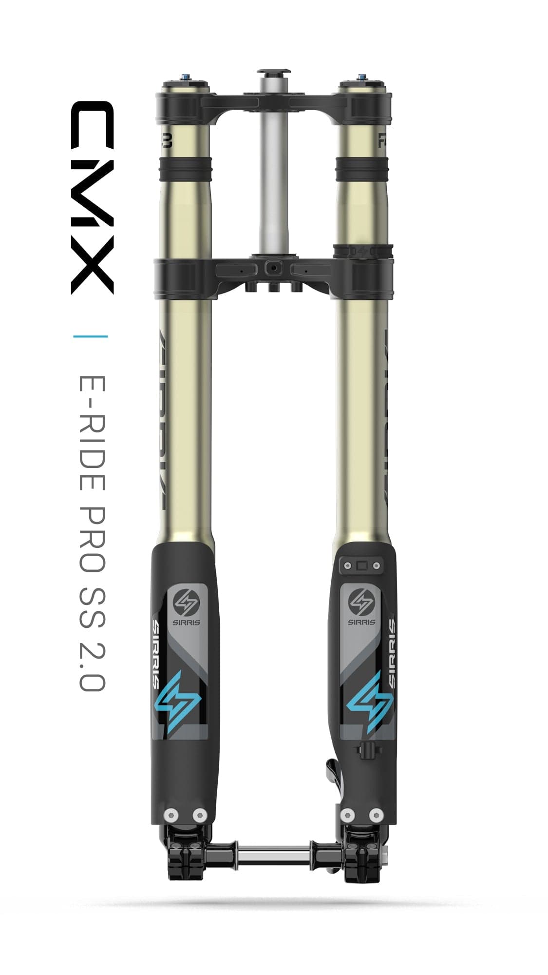Sirris F43 220mm Fork | CMX Tune | Tool free LSC | E-Ride Pro SS 2.0